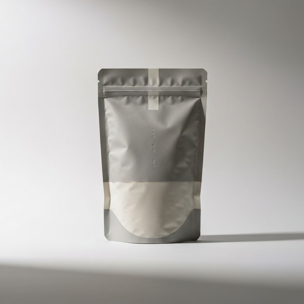 Pouch Format Plus - resealable gray pouch